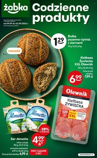 Gazetka ŻABKA - Od środy 9.09.2026