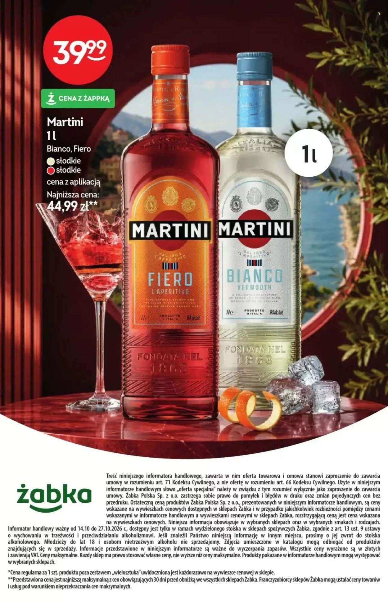 Gazetka ŻABKA - Od środy 14.10.2026