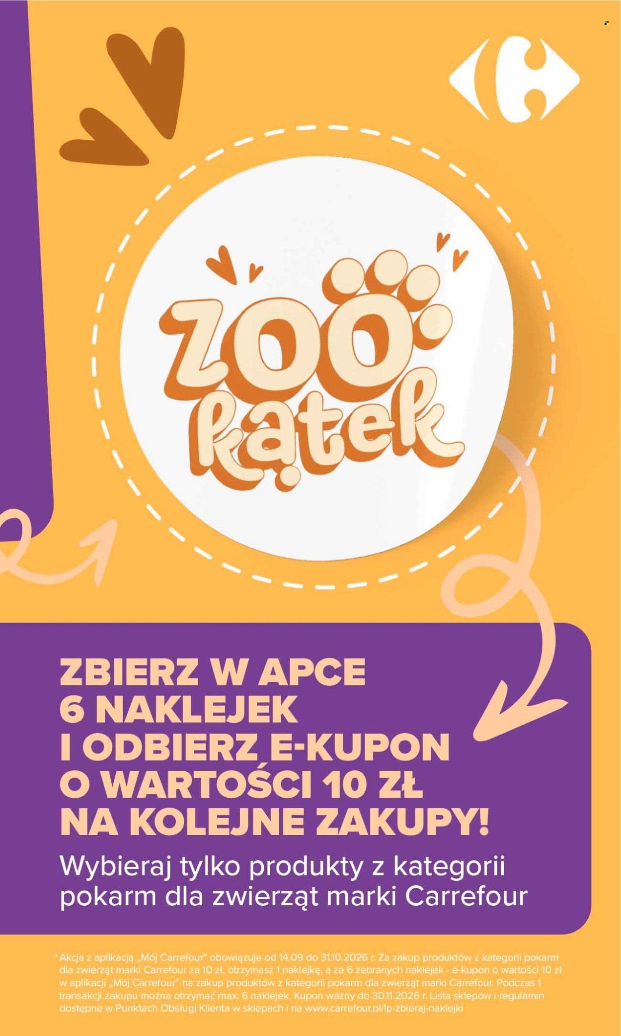 Gazetka CARREFOUR - w SUMIE pupilove