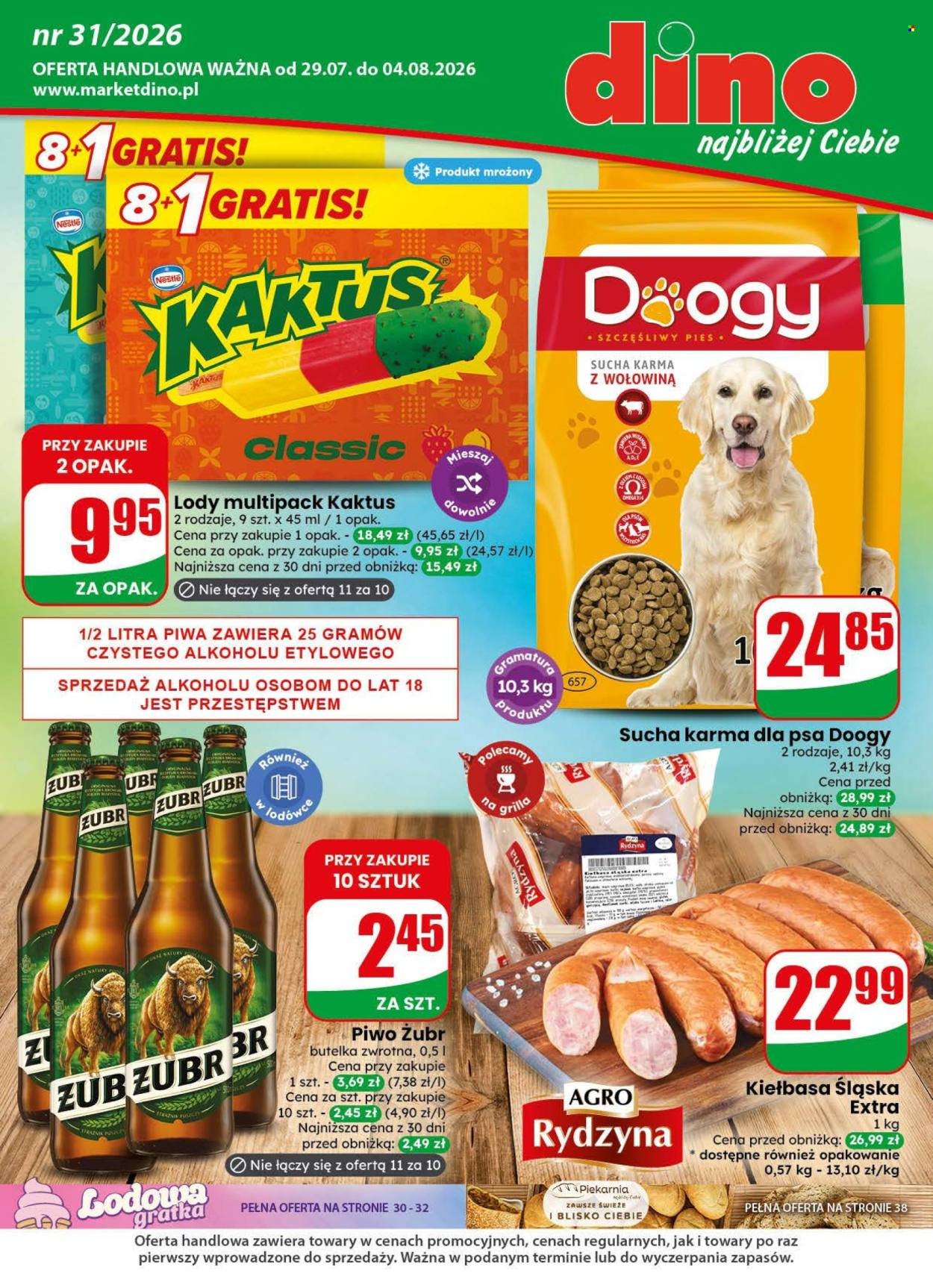 Gazetka DINO - Od środy 29.07.2026
