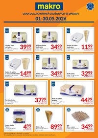 Gazetka MAKRO - Ulotka wafle do lodów (2026-05-01 - 2026-05-30)