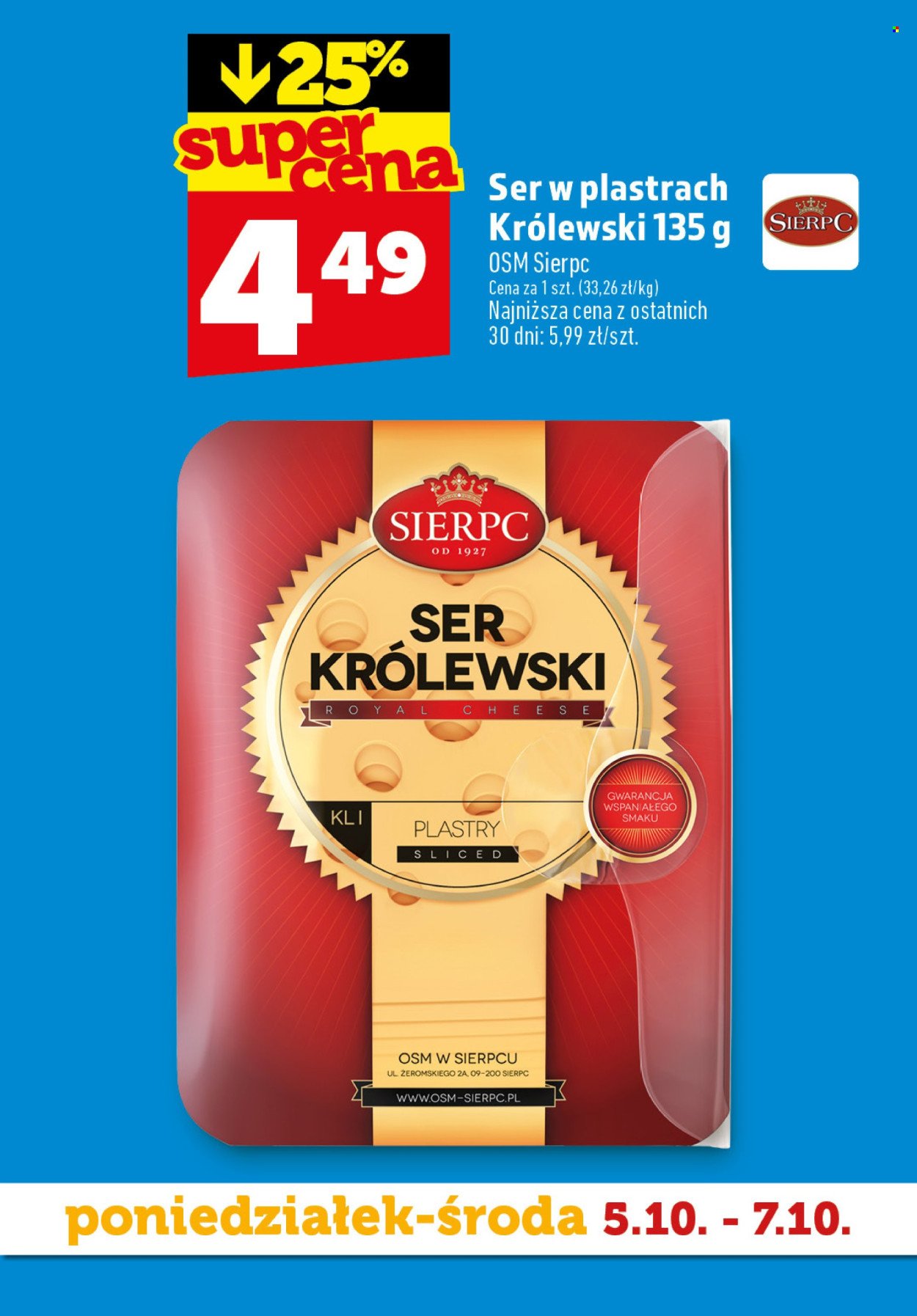 Gazetka TOPAZ - Od poniedziałku 5.10.2026