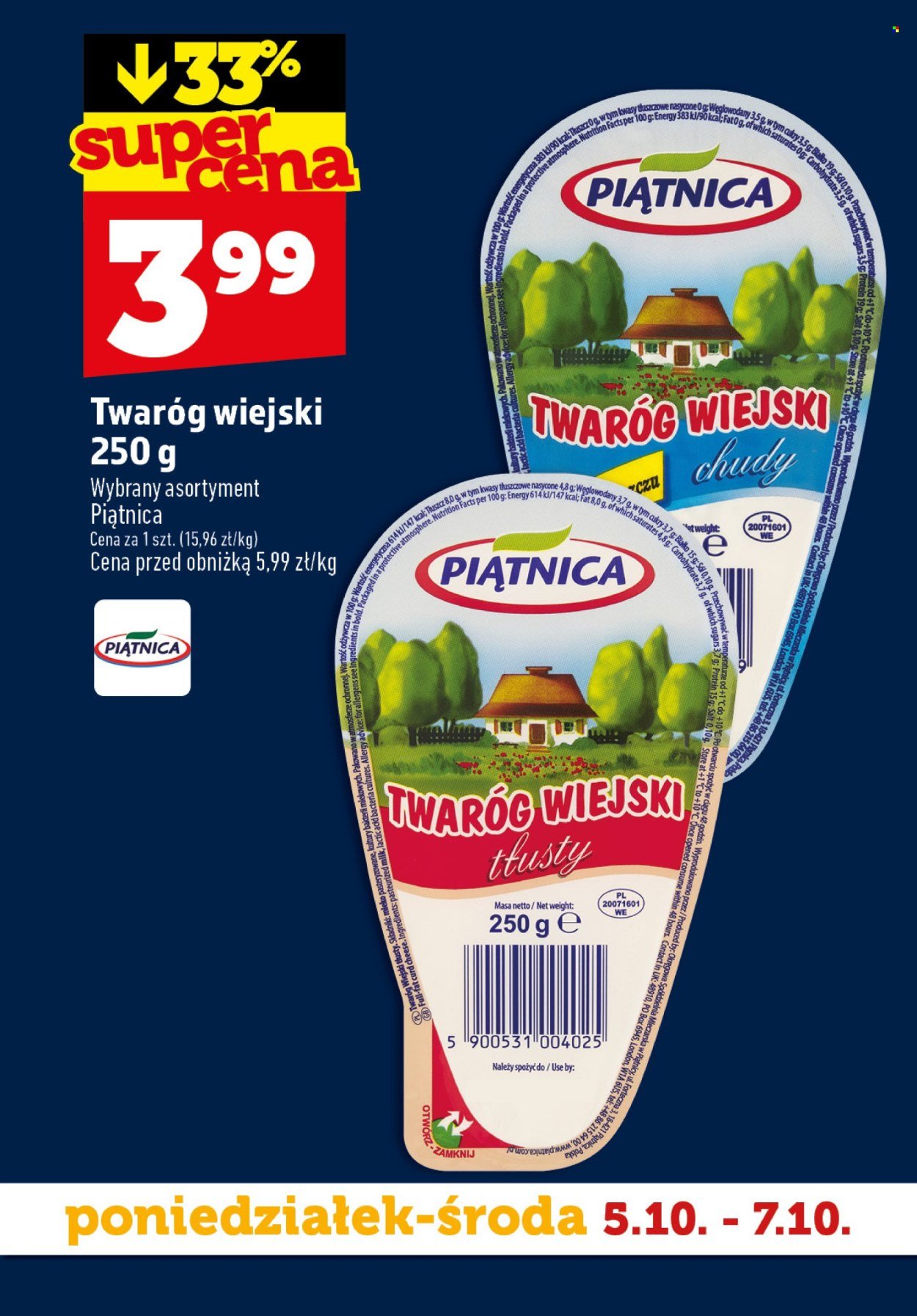 Gazetka TOPAZ - Od poniedziałku 5.10.2026