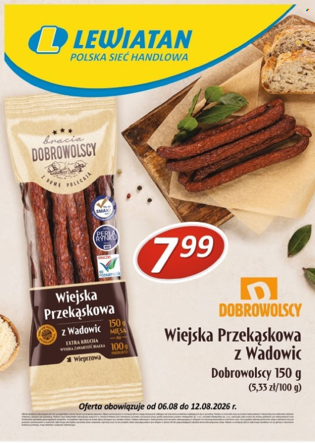 Gazetka LEWIATAN - Od czwartku 6.08.2026
