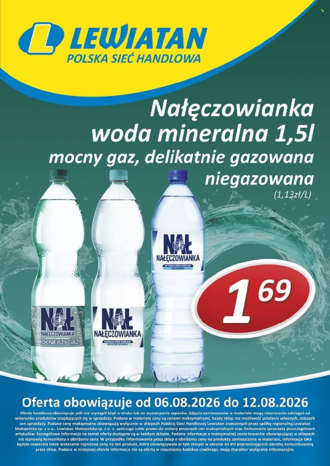 Gazetka LEWIATAN - Od czwartku 6.08.2026