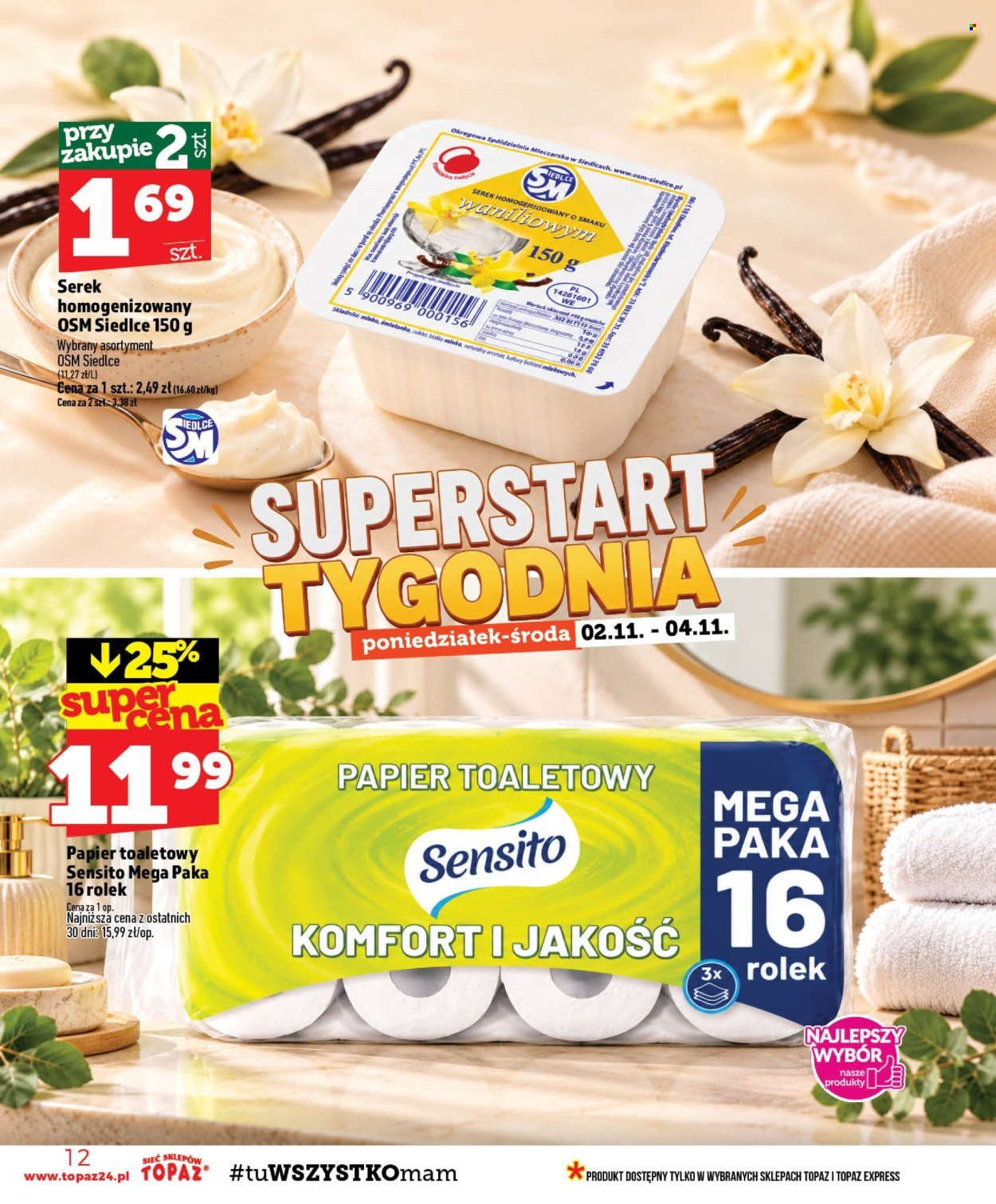 Gazetka TOPAZ - Od czwartku 29.10.2026