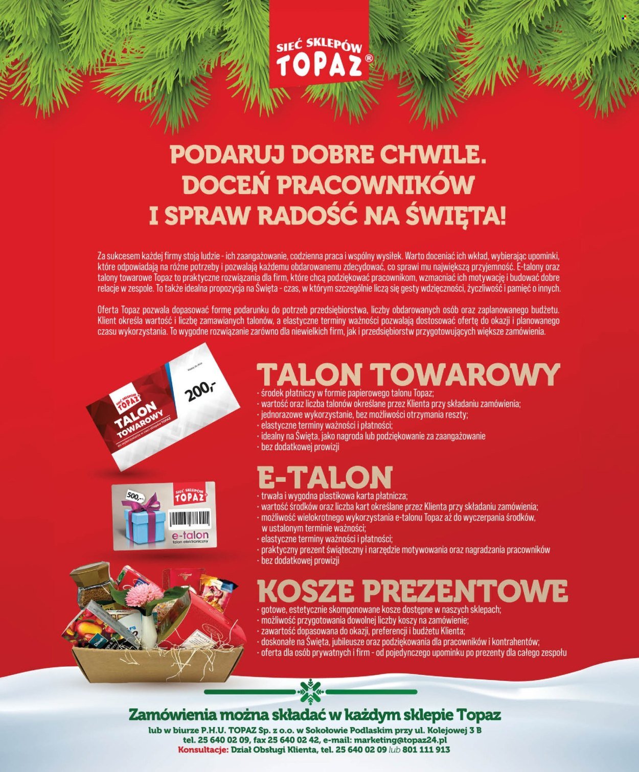 Gazetka TOPAZ - Od czwartku 29.10.2026