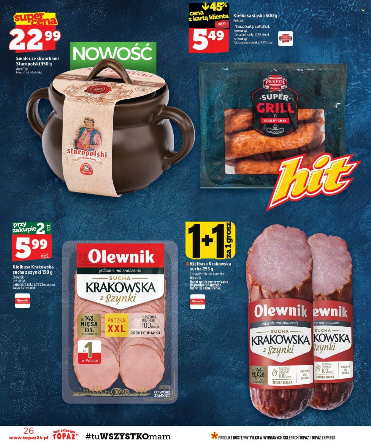 Gazetka TOPAZ - Od czwartku 29.10.2026