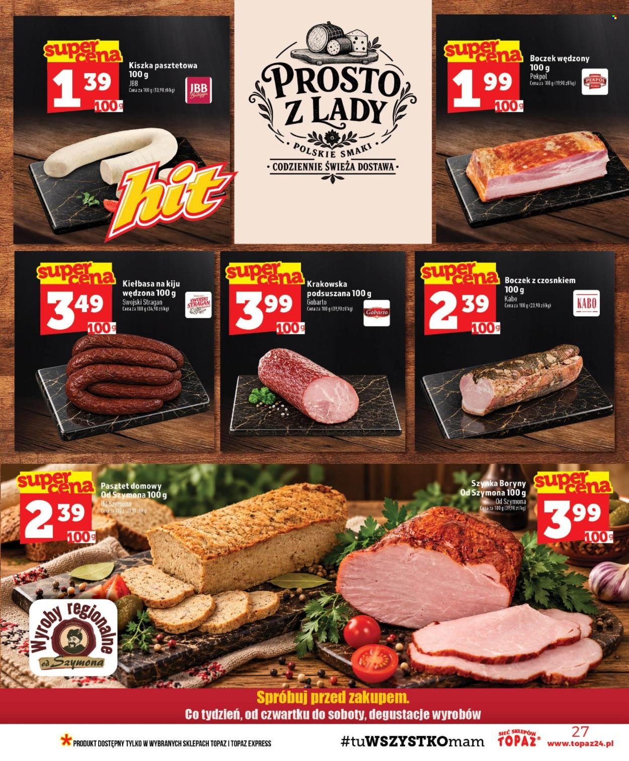 Gazetka TOPAZ - Od czwartku 29.10.2026