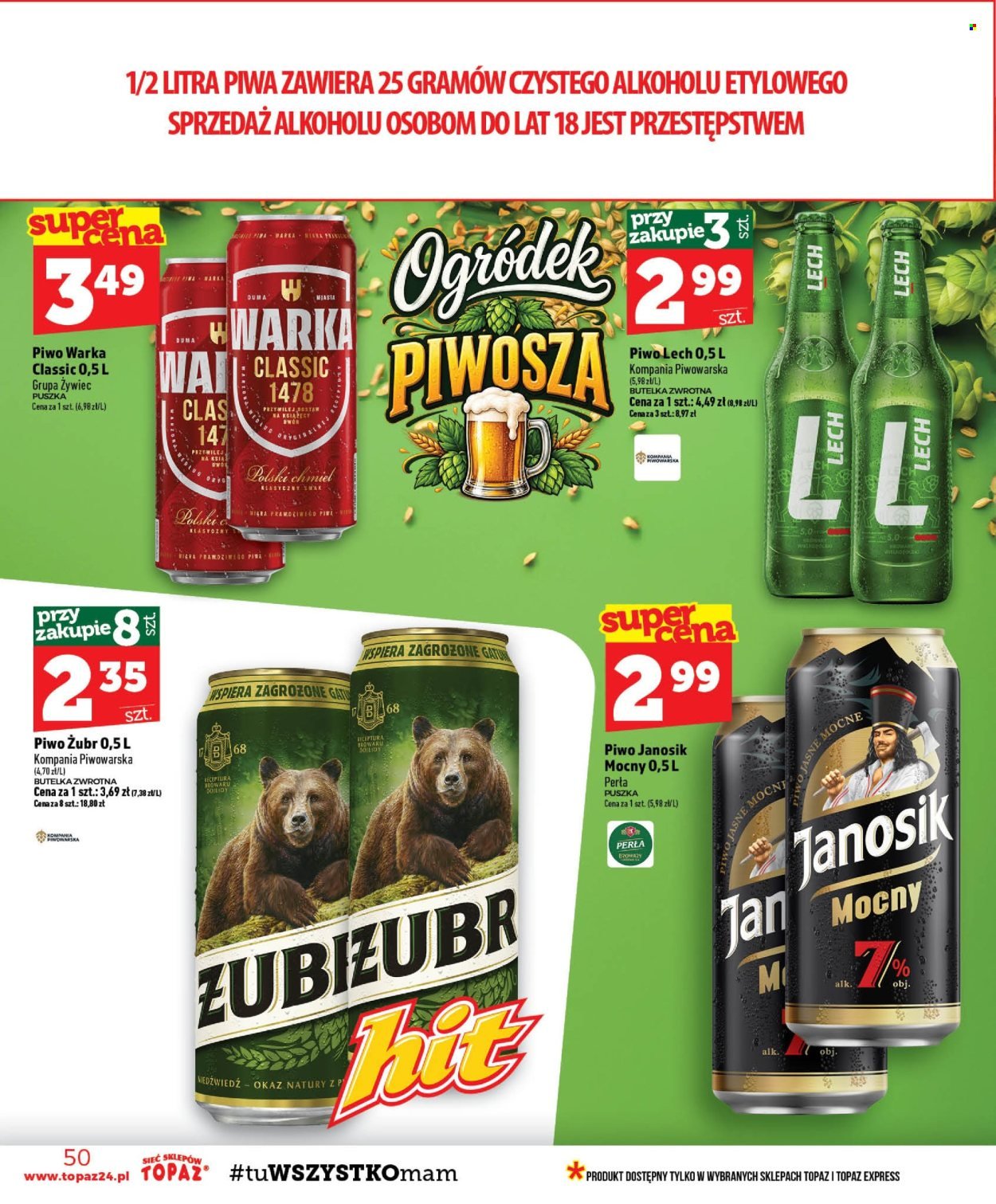 Gazetka TOPAZ - Od czwartku 29.10.2026