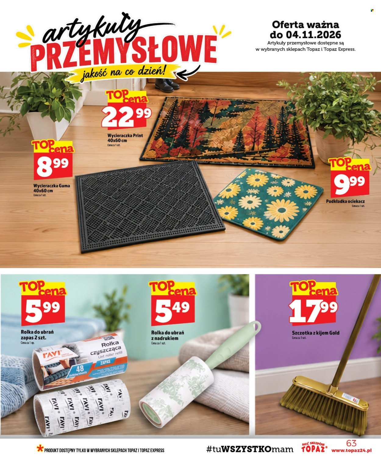 Gazetka TOPAZ - Od czwartku 29.10.2026
