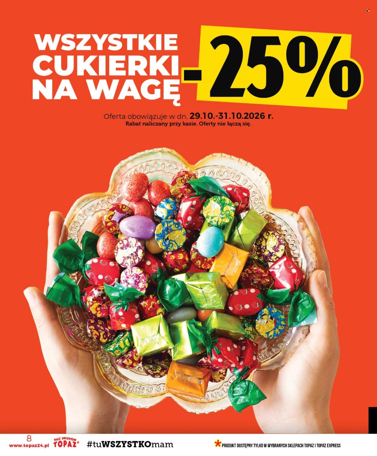 Gazetka TOPAZ - Od czwartku 29.10.2026
