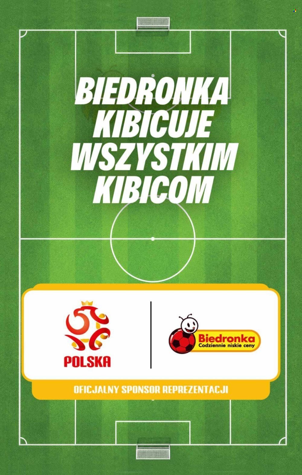 Gazetka BIEDRONKA - Na weekendowe kibicowanie