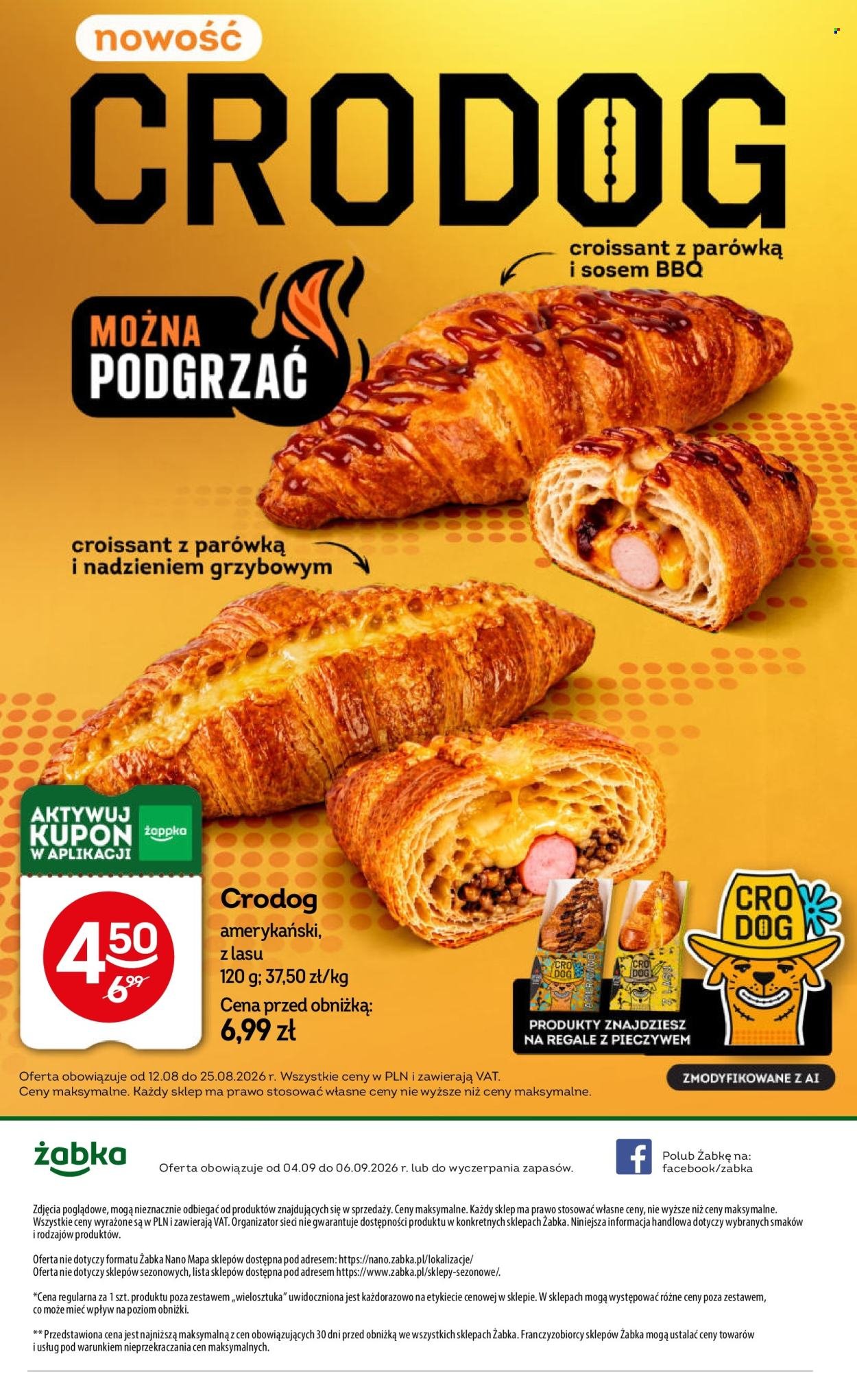 Gazetka ŻABKA - Od piątku 4.09.2026