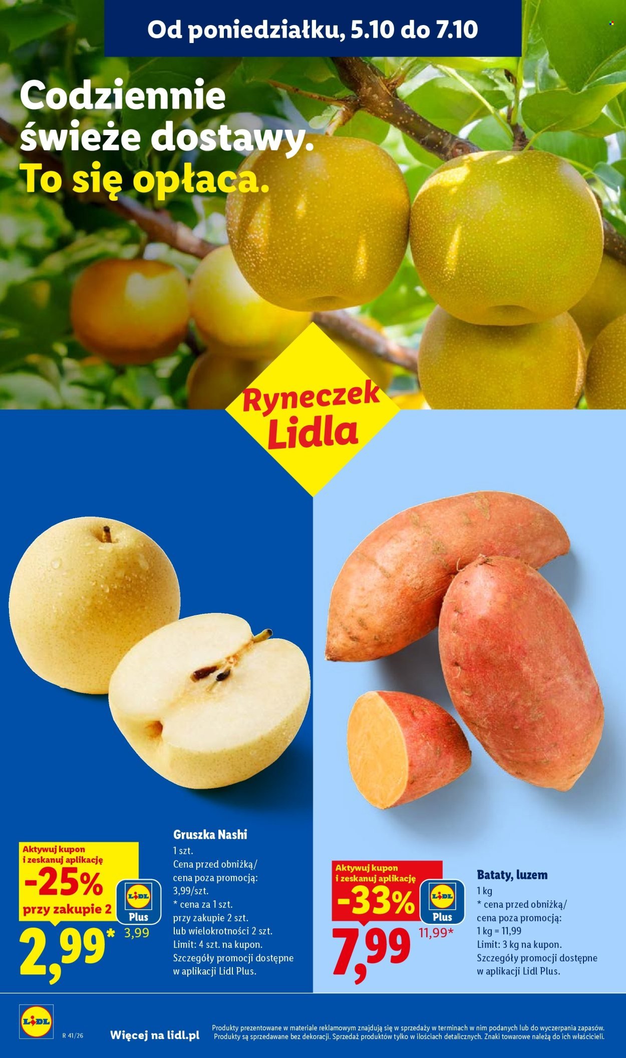 Gazetka LIDL - Od poniedziałku