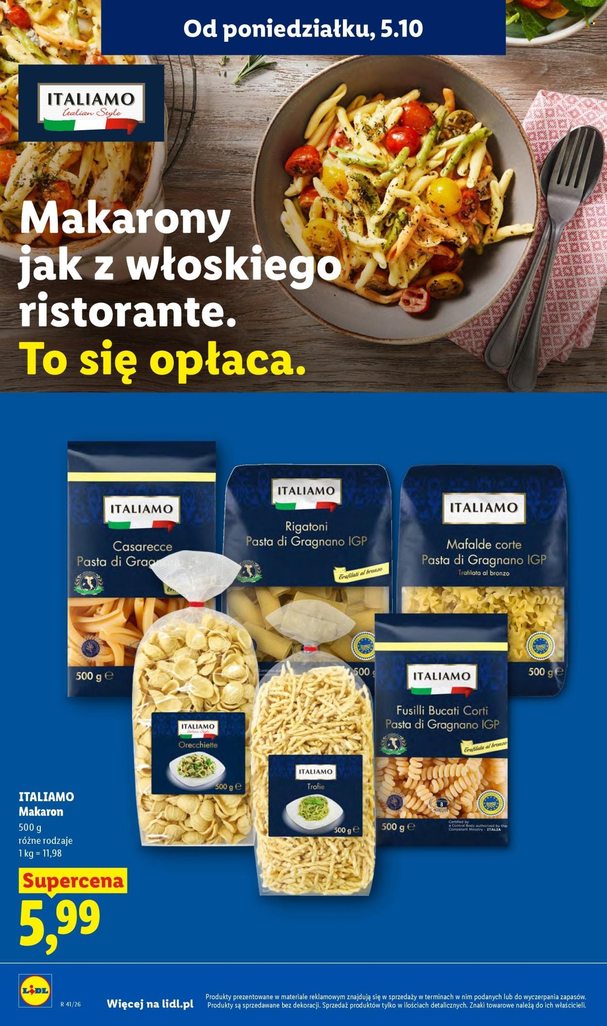 Gazetka LIDL - Od poniedziałku