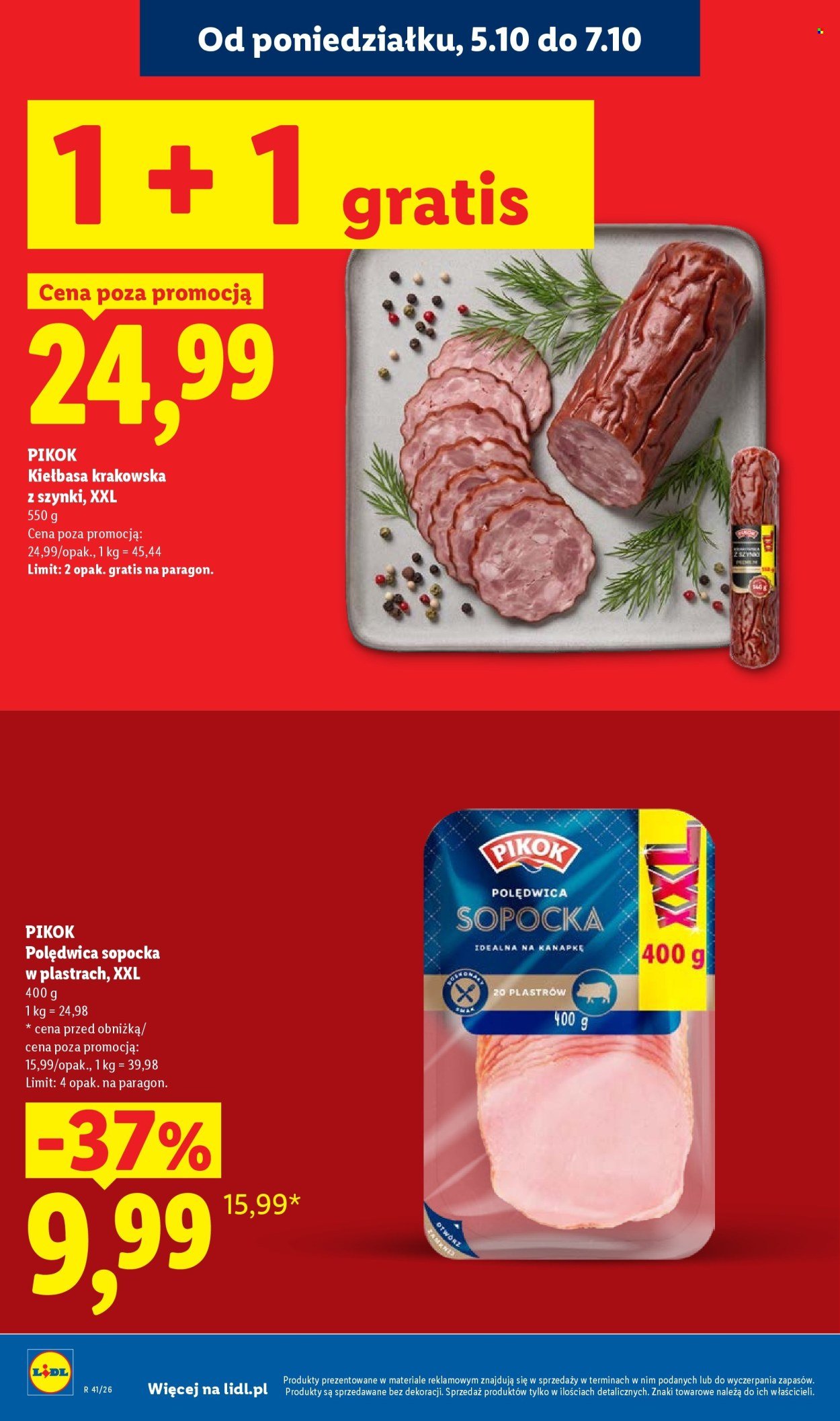 Gazetka LIDL - Od poniedziałku