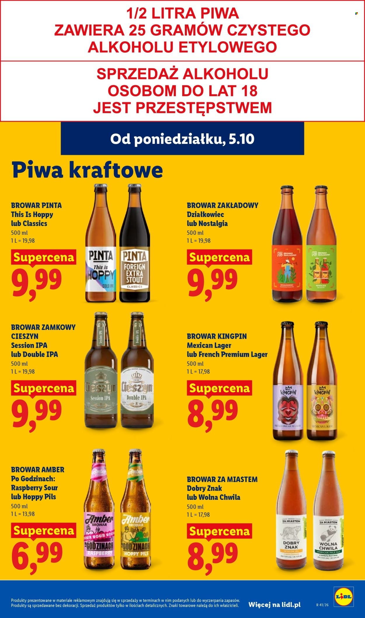 Gazetka LIDL - Od poniedziałku