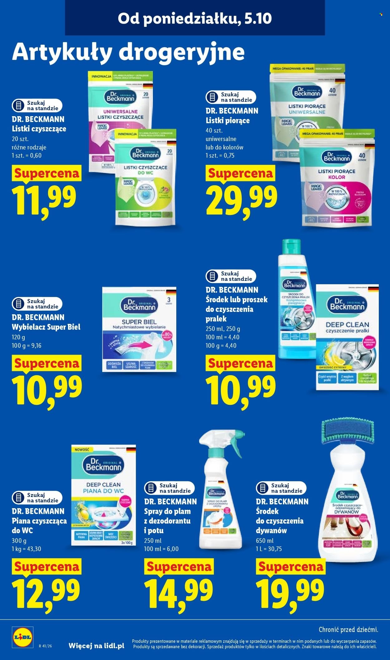 Gazetka LIDL - Od poniedziałku