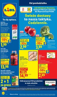 Gazetka LIDL - Od poniedziałku