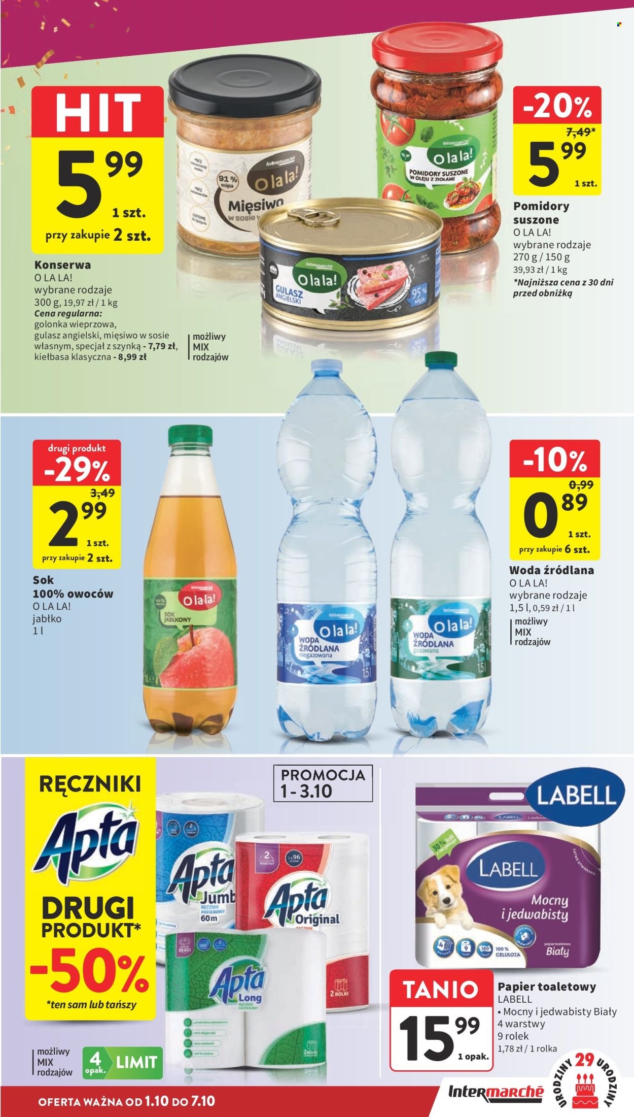Gazetka INTERMARCHÉ - Od czwartku 1.10.2026