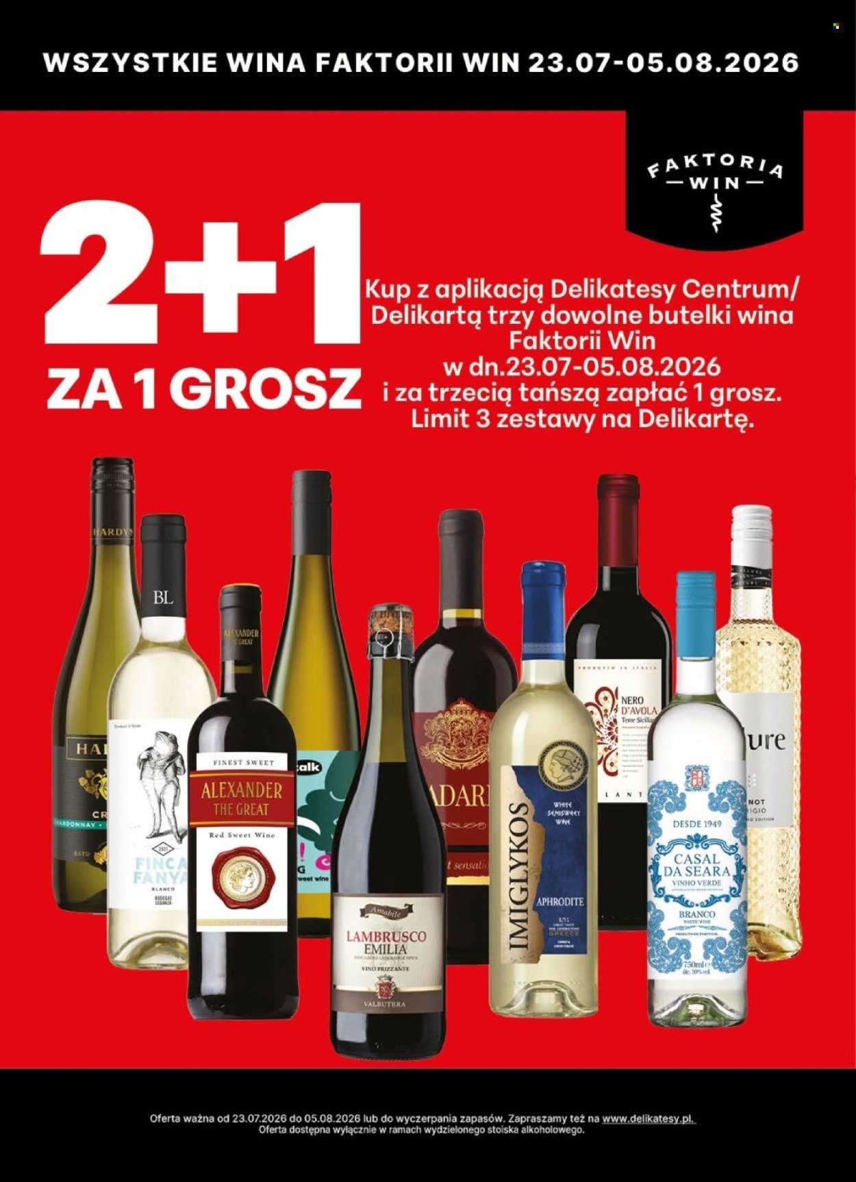 Gazetka DELIKATESY CENTRUM - Od czwartku 23.07.2026