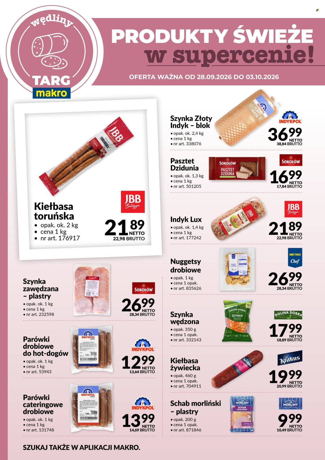Gazetka MAKRO - Targ MAKRO - oferta świeża w super cenach!