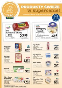 Gazetka MAKRO - Targ MAKRO - oferta świeża w super cenach!