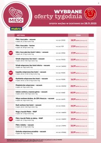 Gazetka MAKRO - Ulotka mięso - wybrane oferty tygodnia w dostawie (2025-11-22 - 2025-11-28)
