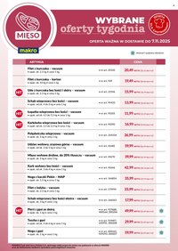 Gazetka MAKRO - Ulotka mięso - wybrane oferty tygodnia w dostawie (2025-11-01 - 2025-11-07)