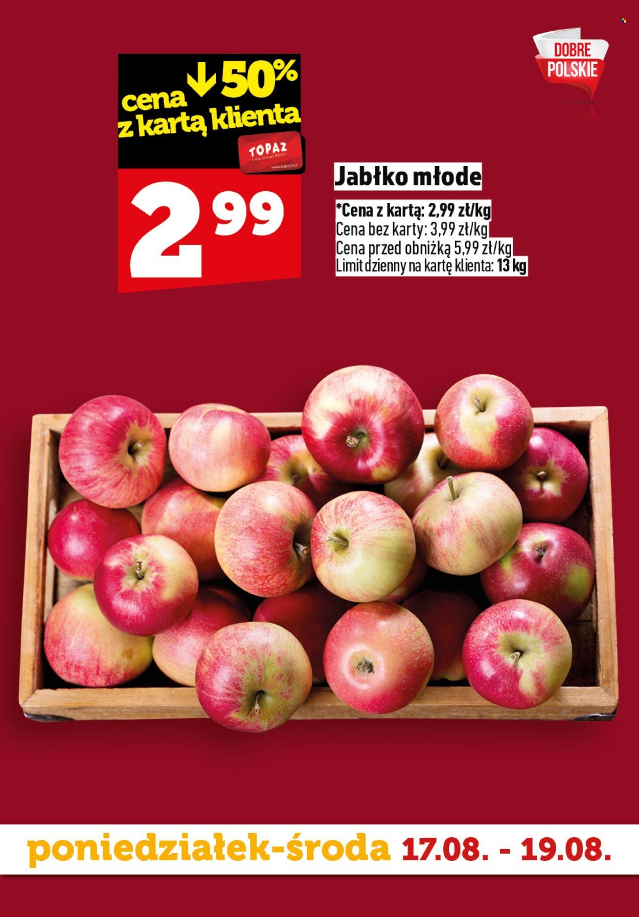 Gazetka TOPAZ - Od poniedziałku 17.08.2026