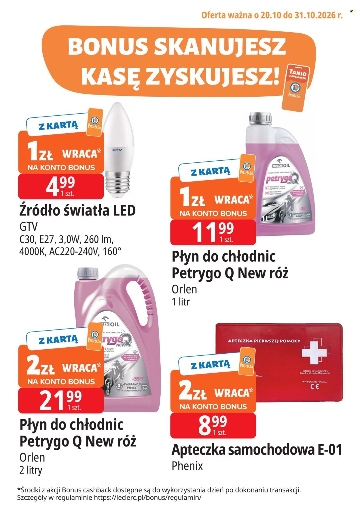 Gazetka E.LECLERC - Od wtorku 20.10.2026