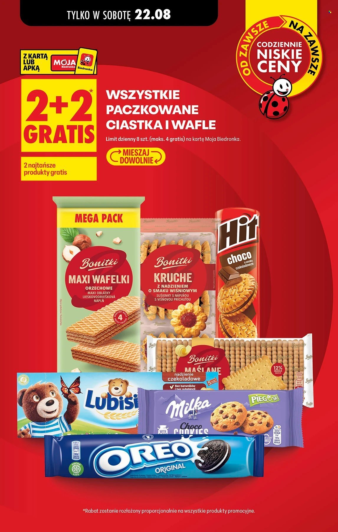Gazetka BIEDRONKA - Najtańsza soboty