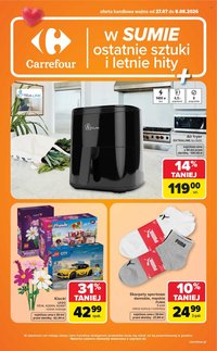 Gazetka CARREFOUR - w SUMIE same ostatnie sztuki i letnie