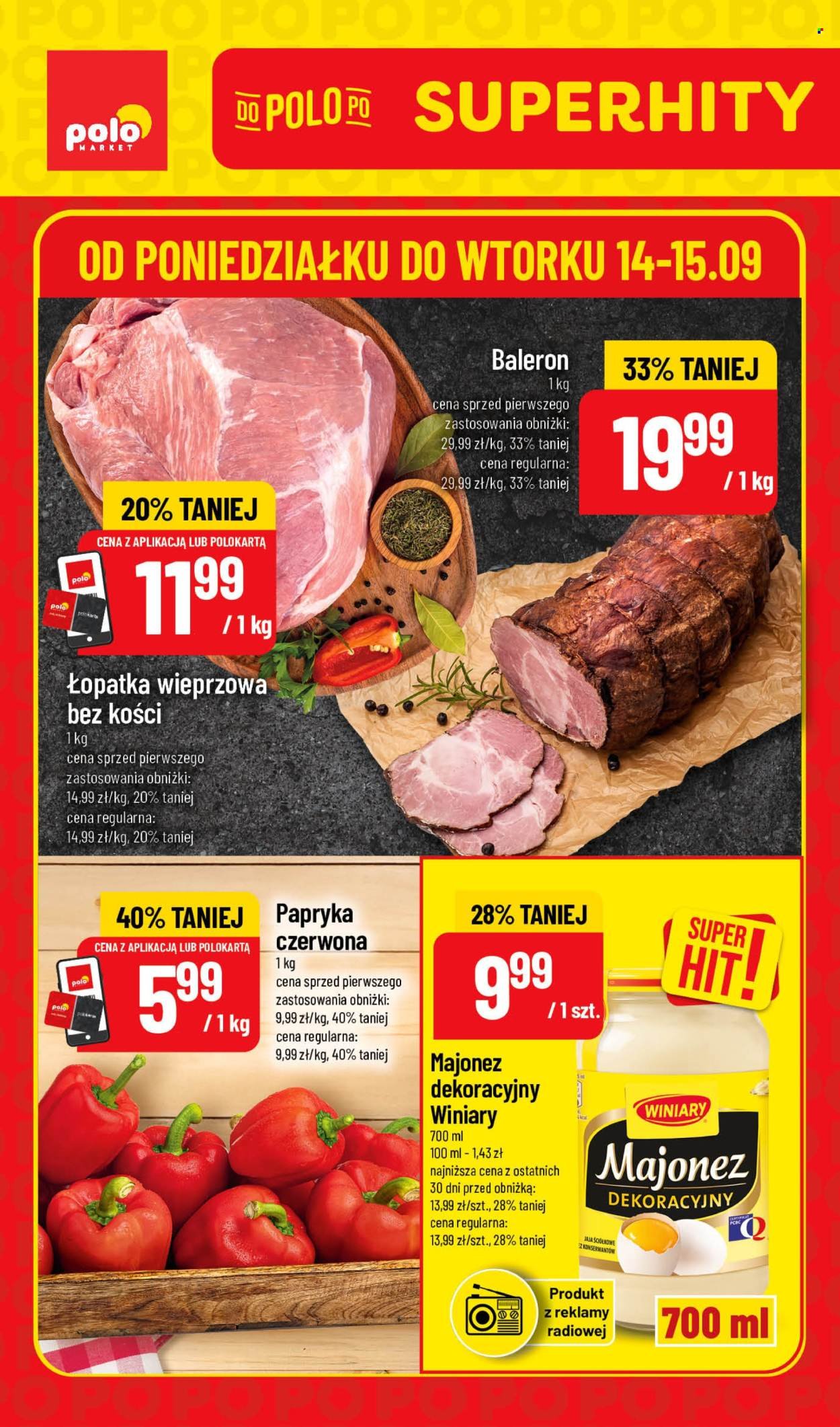 Gazetka POLOMARKET - Od poniedziałku 14.09.2026