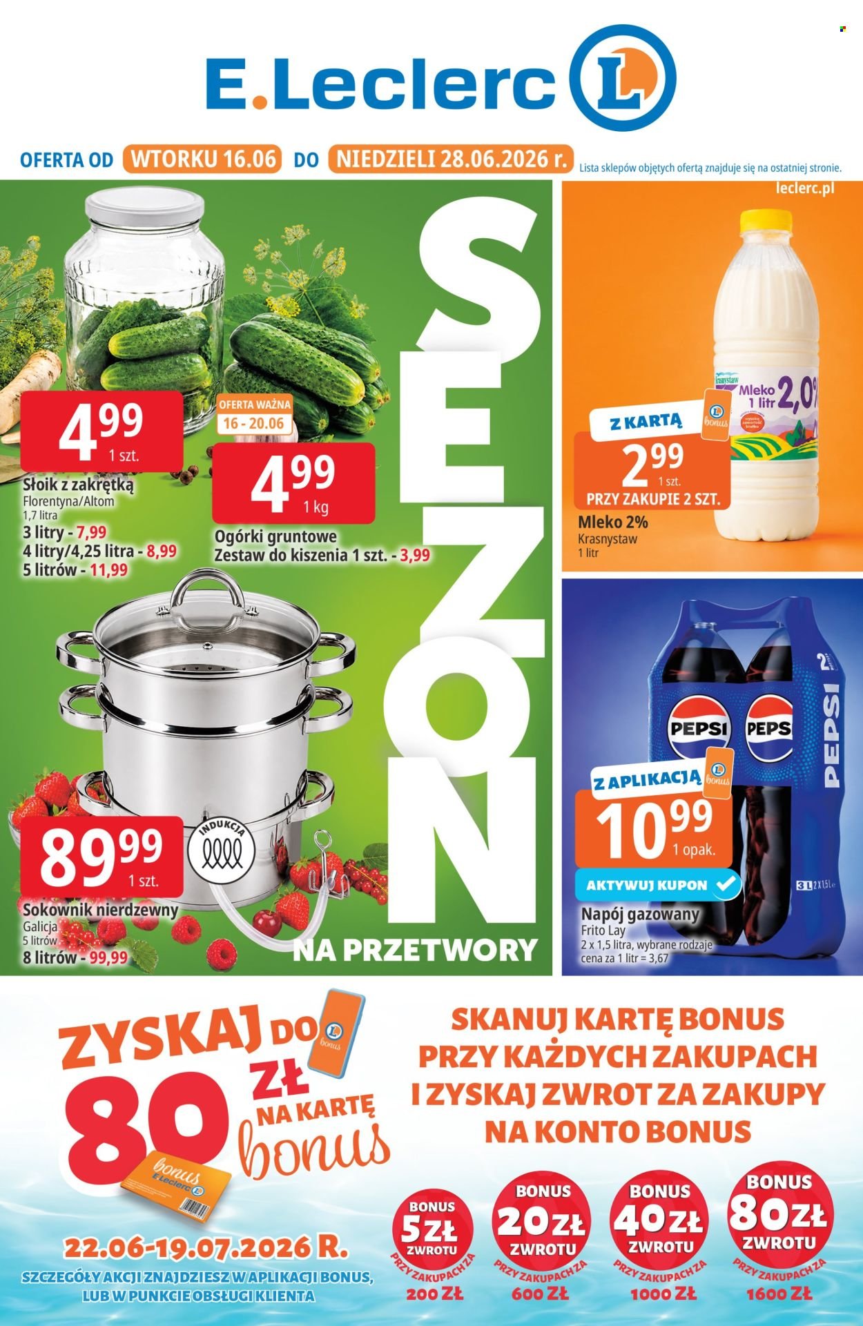Gazetka E.LECLERC - Od wtorku 16.06.2026