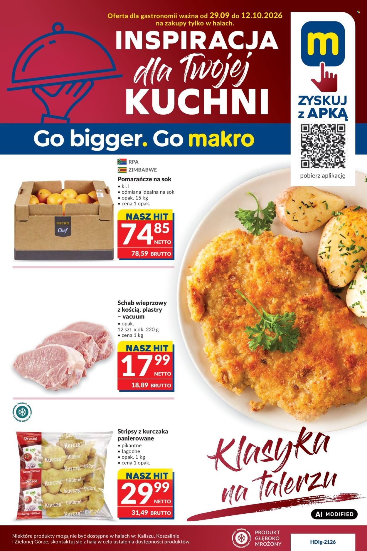 Gazetka MAKRO - Oferta dla Gastronomii