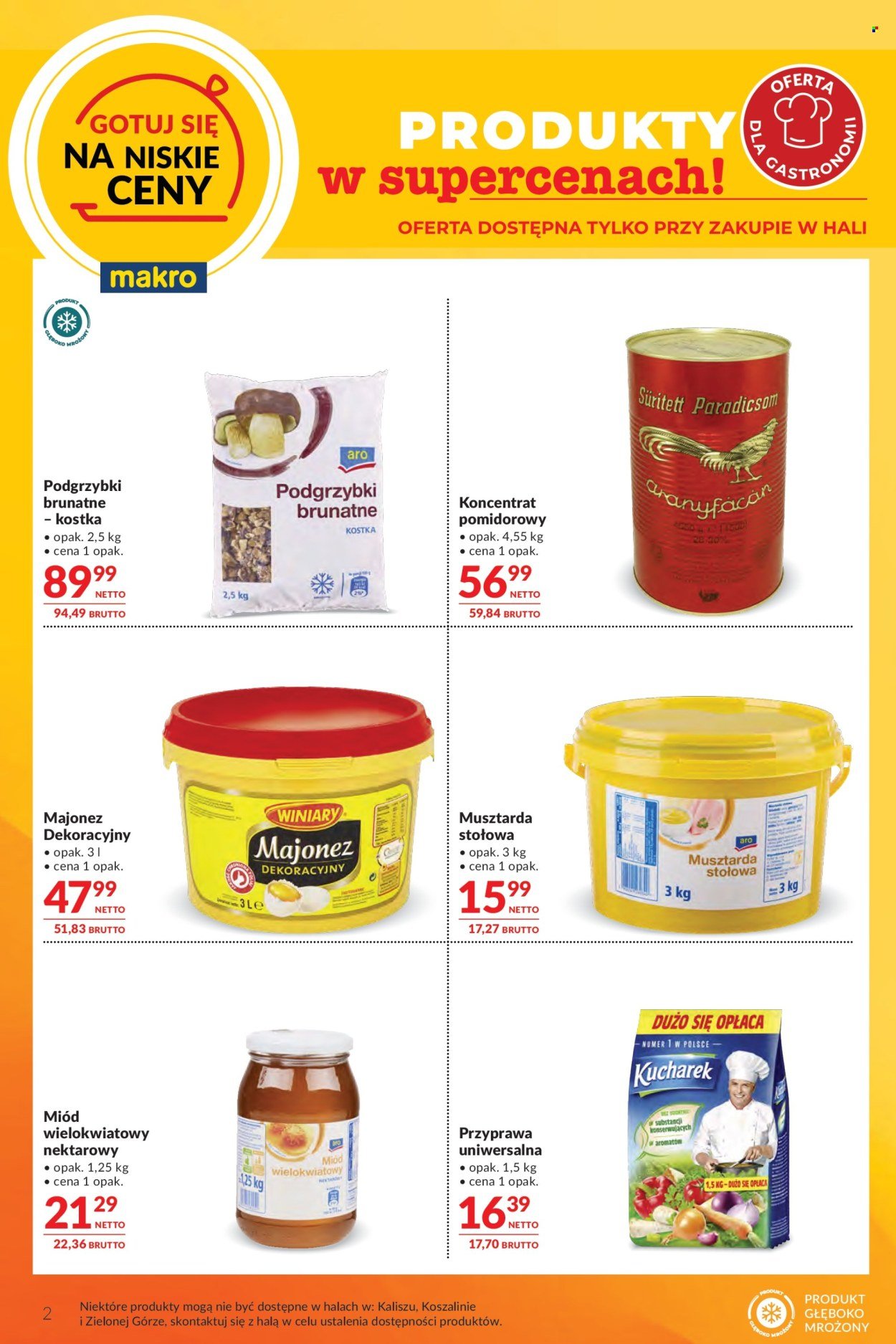 Gazetka MAKRO - Oferta dla Gastronomii