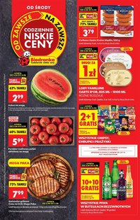Gazetka BIEDRONKA - W tym tygodniu od środy