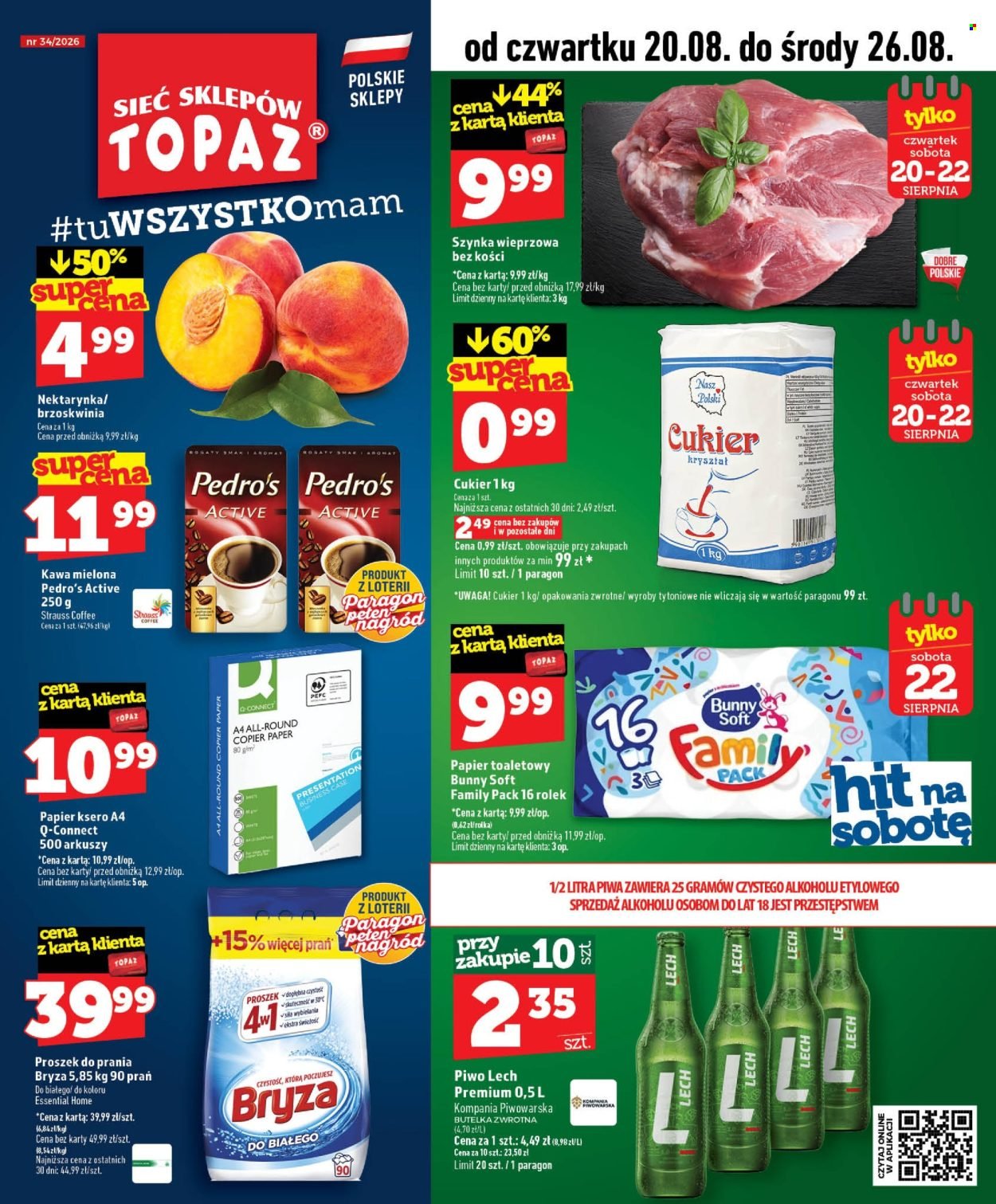 Gazetka TOPAZ - Od czwartku 20.08.2026