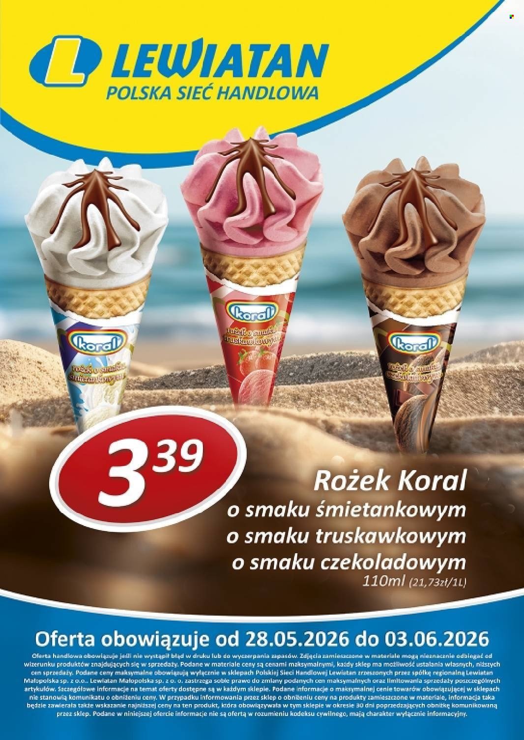 Gazetka LEWIATAN - Od czwartku 28.05.2026