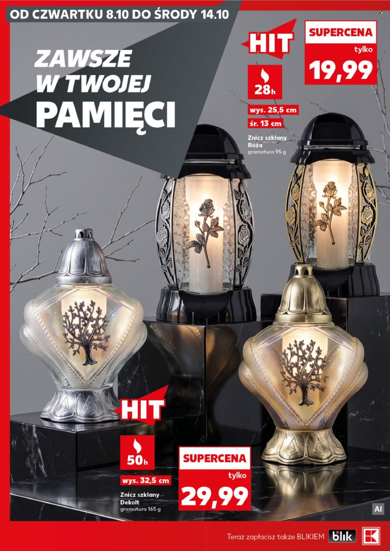 Gazetka KAUFLAND - Katalog znicze