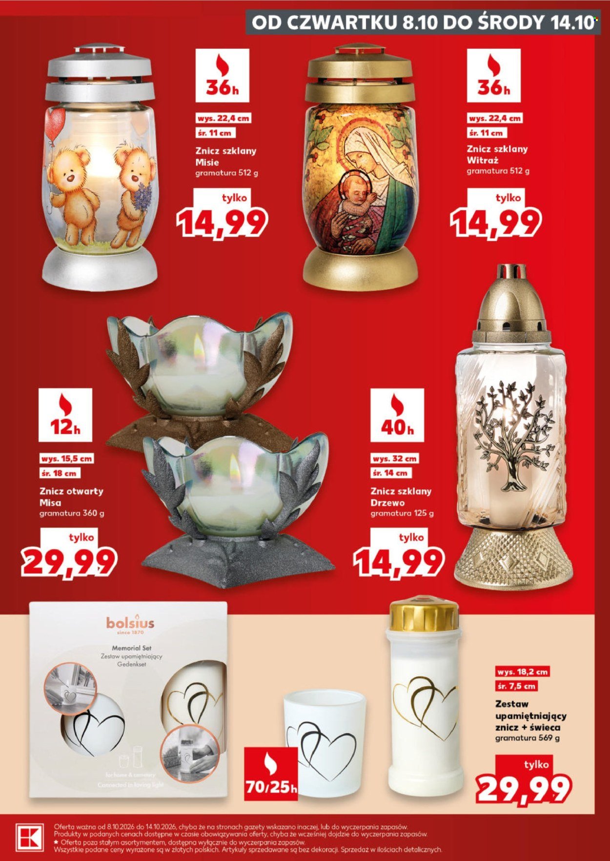 Gazetka KAUFLAND - Katalog znicze