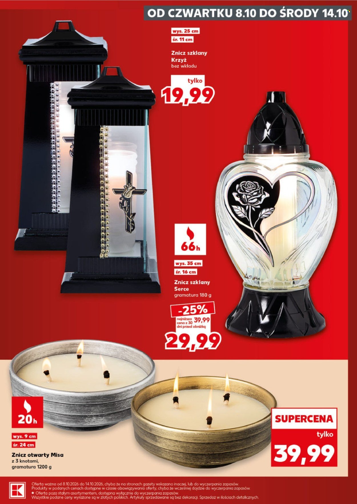 Gazetka KAUFLAND - Katalog znicze