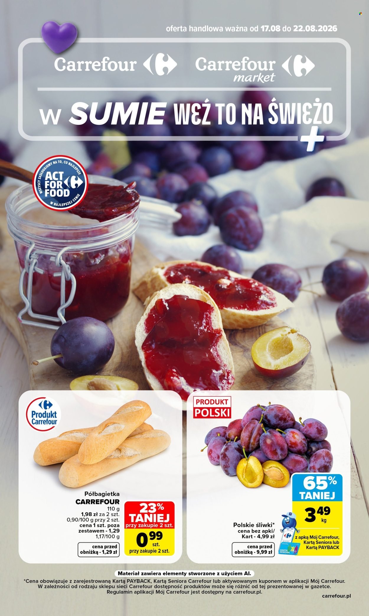 Gazetka CARREFOUR - w SUMIE weź to na świeżo