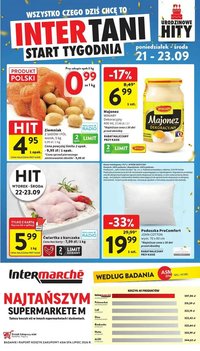Gazetka INTERMARCHÉ - Od poniedziałku 21.09.2026