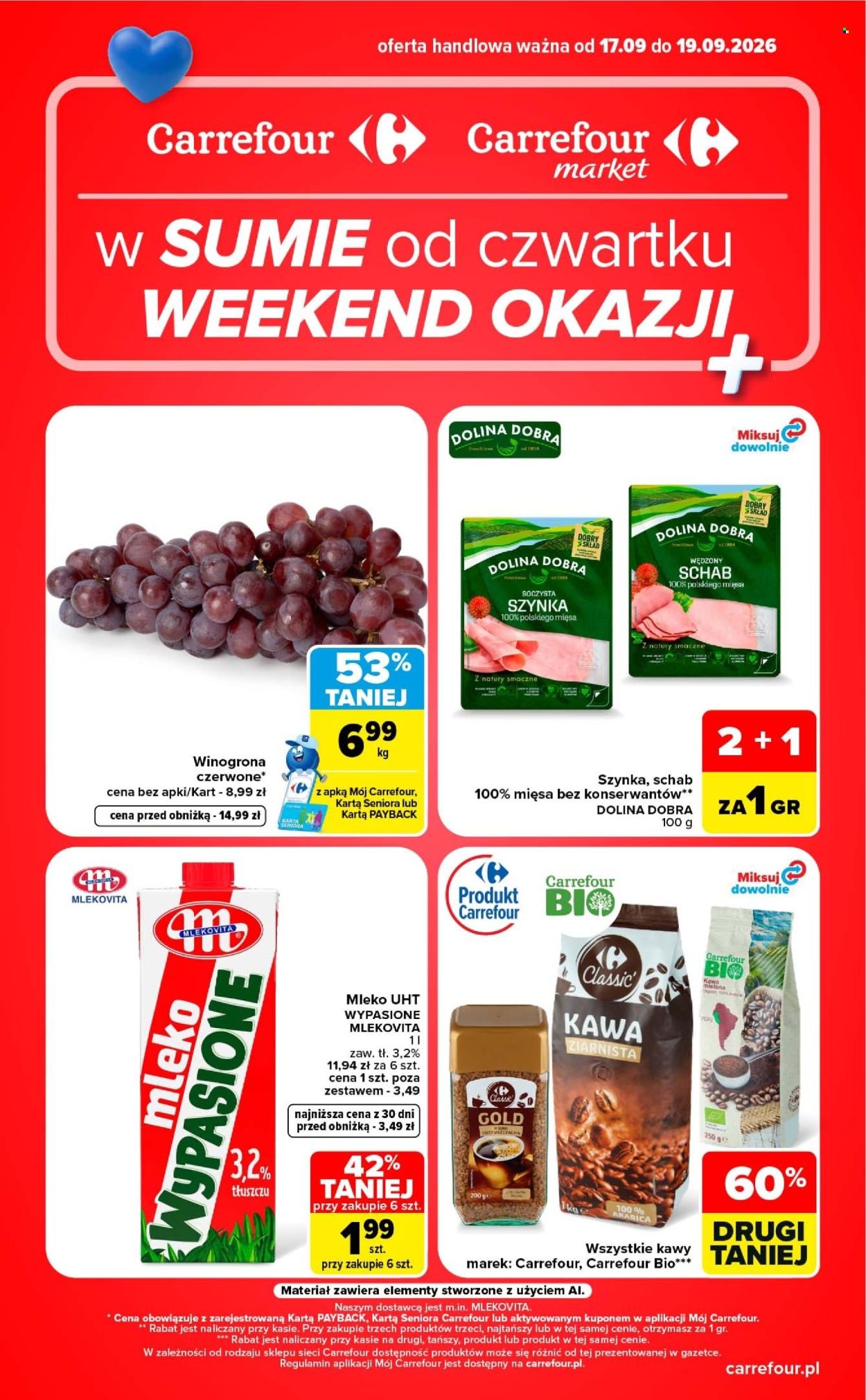 Gazetka CARREFOUR - w SUMIE od czwartku WEEKEND OKAZJI