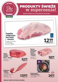 Gazetka MAKRO - Targ MAKRO - oferta świeża w super cenach! (2025-09-22 - 2025-10-02)