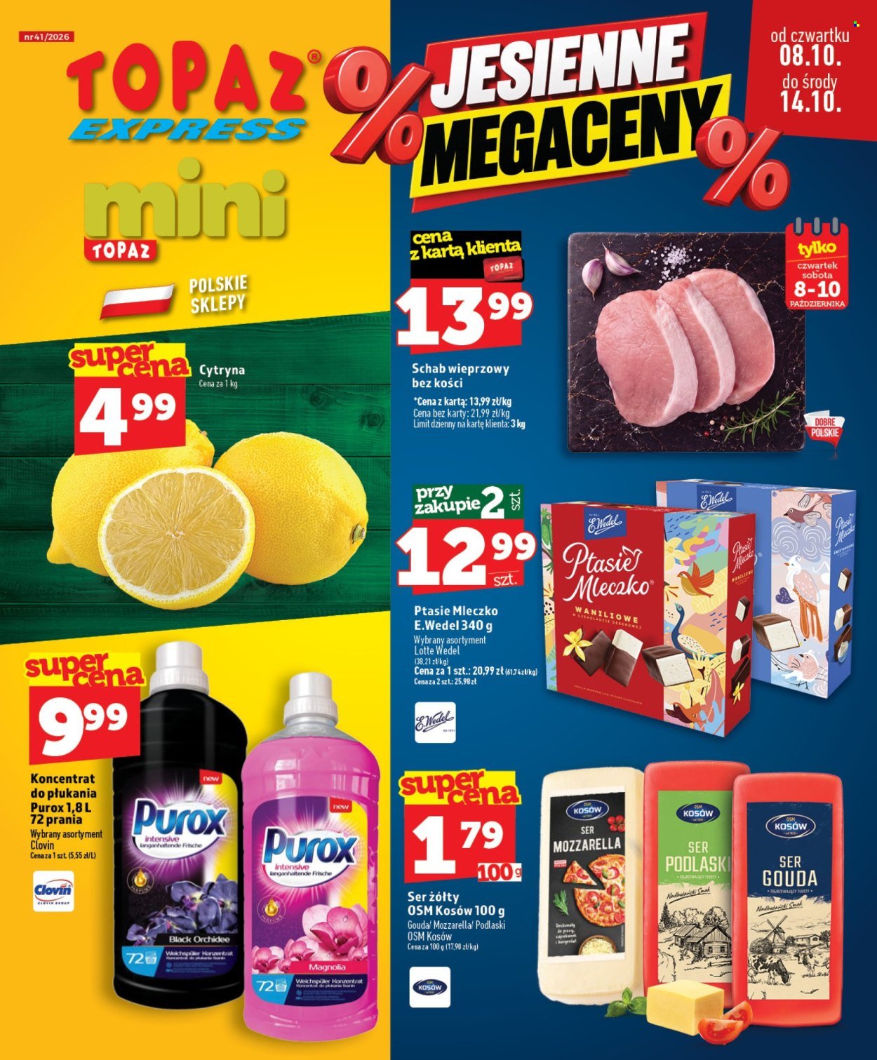 Gazetka TOPAZ - Od czwartku 8.10.2026