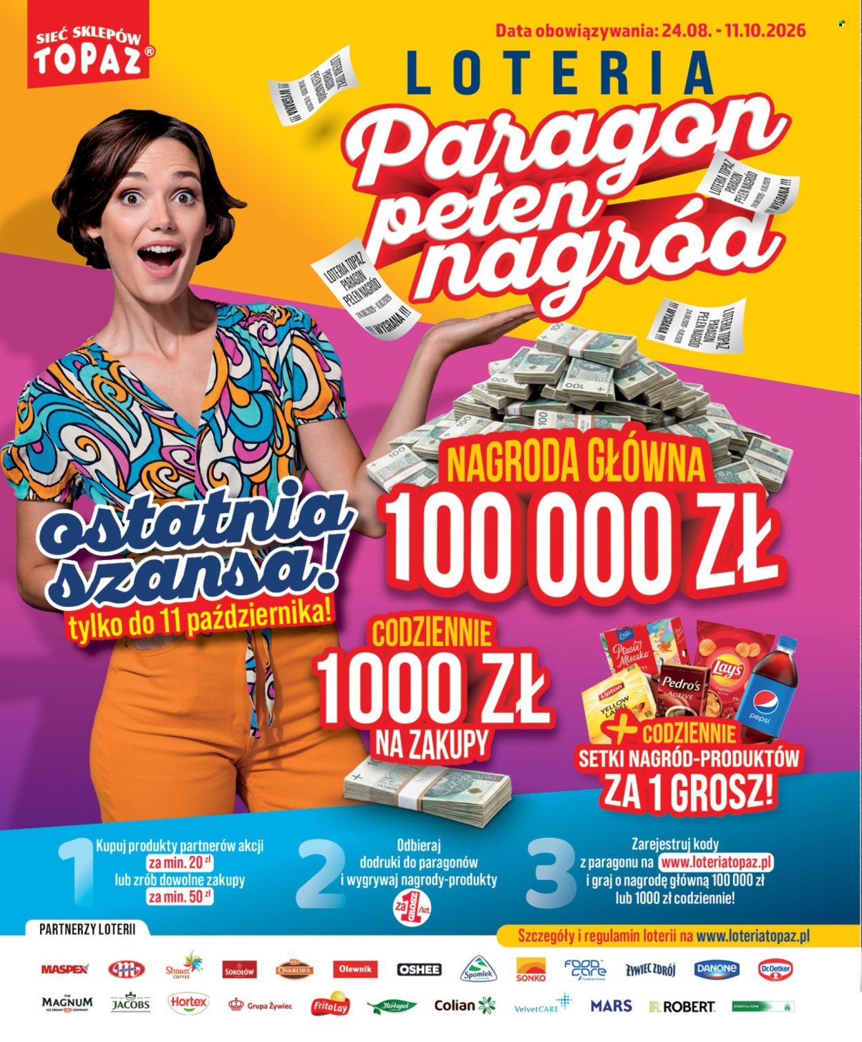 Gazetka TOPAZ - Od czwartku 8.10.2026